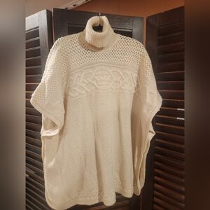 Ralph Lauren Cream Turtleneck Sweater